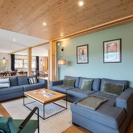 L'urson, Spacieux, Jacuzzi, Hammam Et Sauna Σαλέ