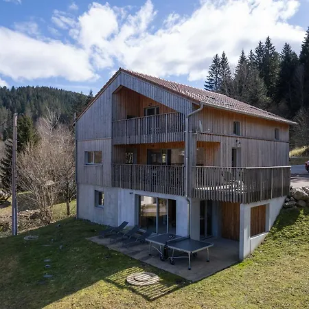 L'urson, Spacieux, Jacuzzi, Hammam Et Sauna Dağ evi Gérardmer