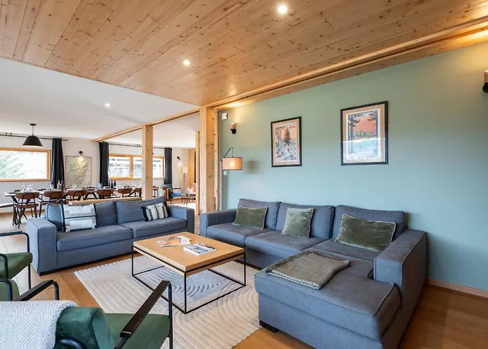 L'urson, Spacieux, Jacuzzi, Hammam Et Sauna Chalet