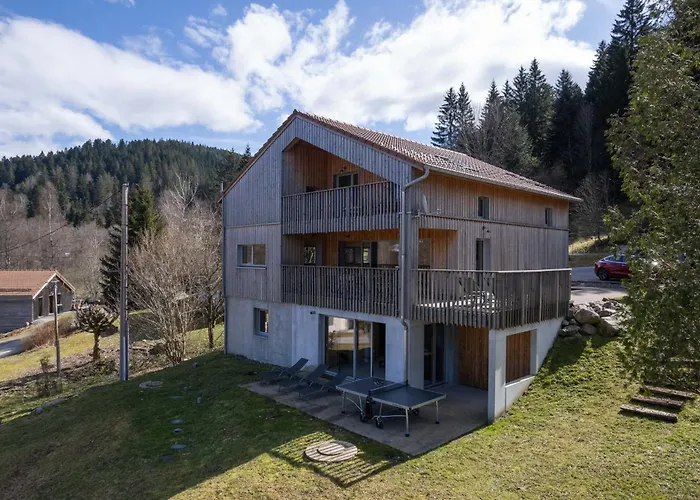 L'urson, Spacieux, Jacuzzi, Hammam Et Sauna Chalet Gérardmer