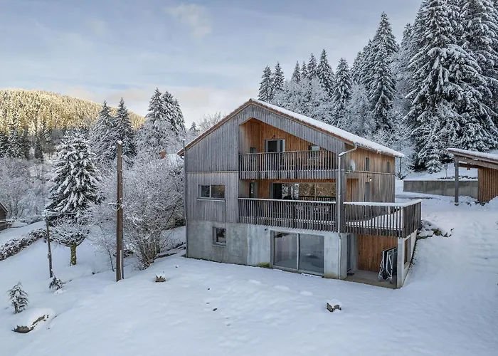 L'urson, Spacieux, Jacuzzi, Hammam Et Sauna Chalet *